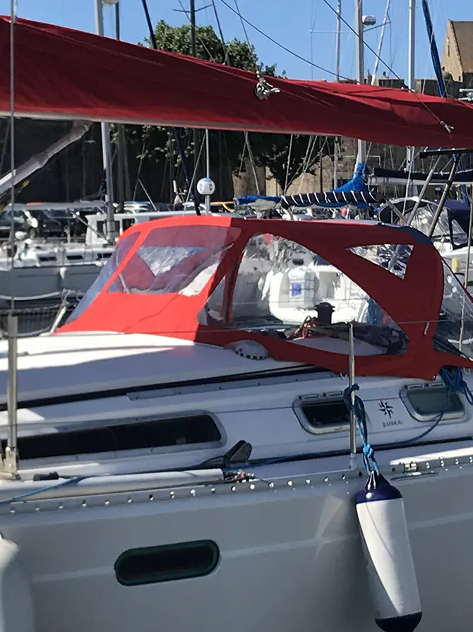 capotes de roof sur mesure avec arceaux tout inox