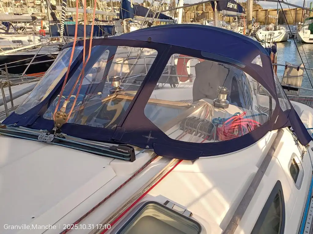 capotes de roof sur mesure avec arceaux tout inox sun odyssey 35